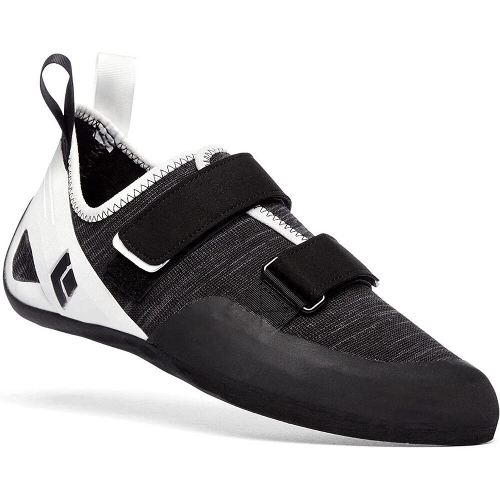 Black Diamond Momentum Rock Climbing Shoes Mens Size 13 White Black Double Strap